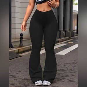 Elegant Black Flare Pants for Women